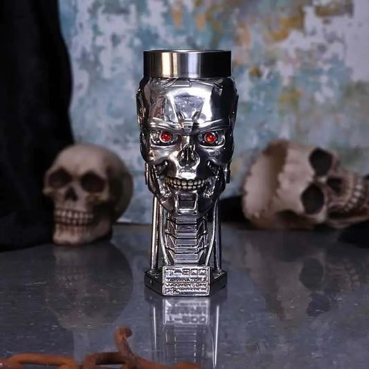Geeky Goods - Terminator 2 : Judgement Day T800 Head (Goblet)