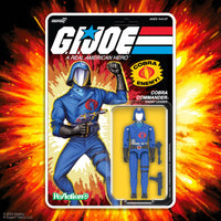 Reaction - Cobra Commander - (slightly damaged packaging)