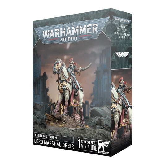 Warhammer 40K - Astra Militarum: Lord Marshal Dreir Miniatures