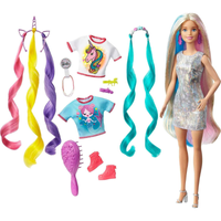 Barbie Fantasy - Hair Doll with Mermaid & Unicorn Looks