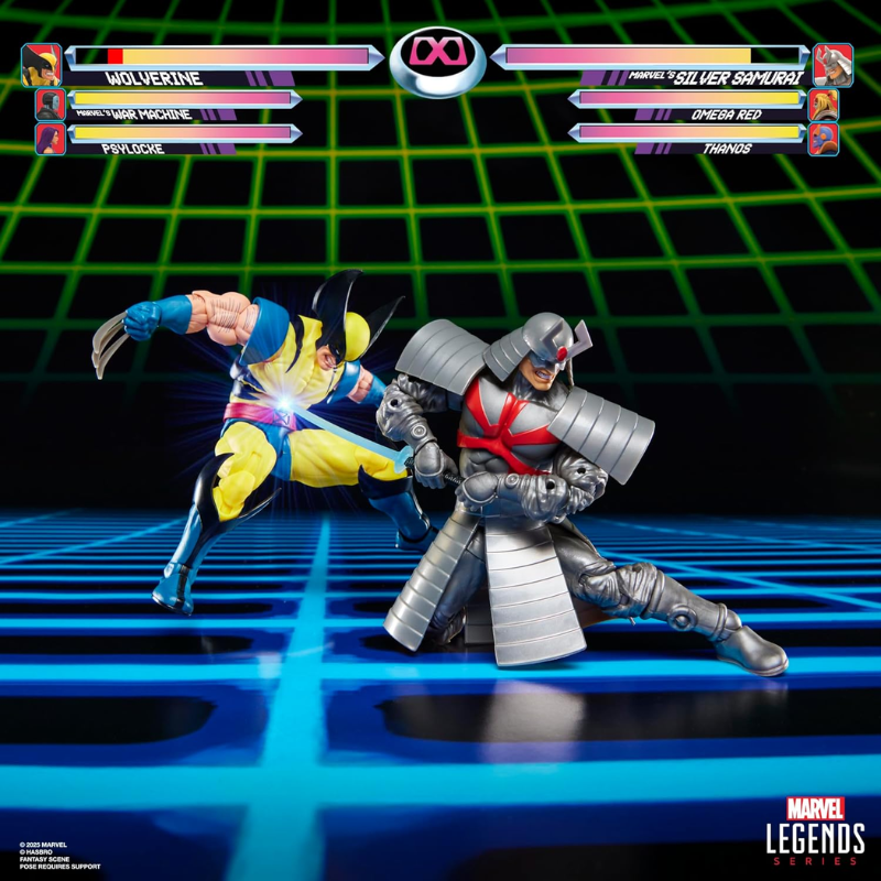Gamerverse - Marvel Wolverine vs Silver Samurai