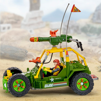 TMNT x G.I. Joe - All-Weather and Environment (AWE) Shell-Striker Vehicle with April x Scarlett