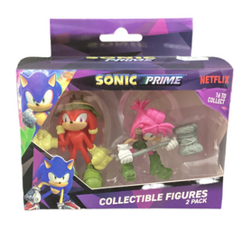 Sonic Prime (2 Pack) Amy Rose & Knuckles