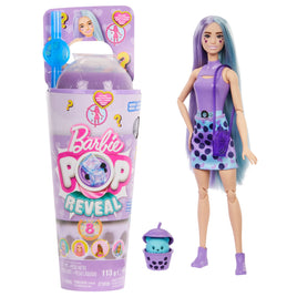 Barbie Pop Reveal Boba Bubble Tea Series - Taro Milk (Purple)