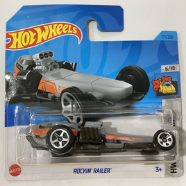 Hot Wheels Basic - Rockin’ Railer (Gray)- Drag Strip