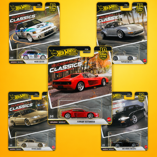 Car Culture Modern Classics - Full set of 5