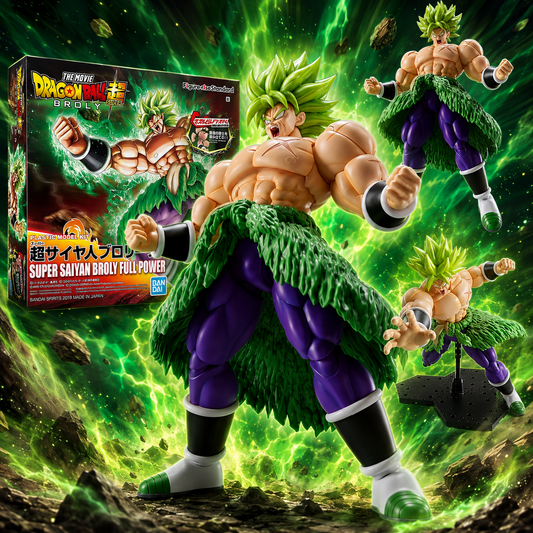 Dragon Ball Building Kits - Figure Rise Standard - Super Saiyan Broly (Full Power) - 1:12 scale
