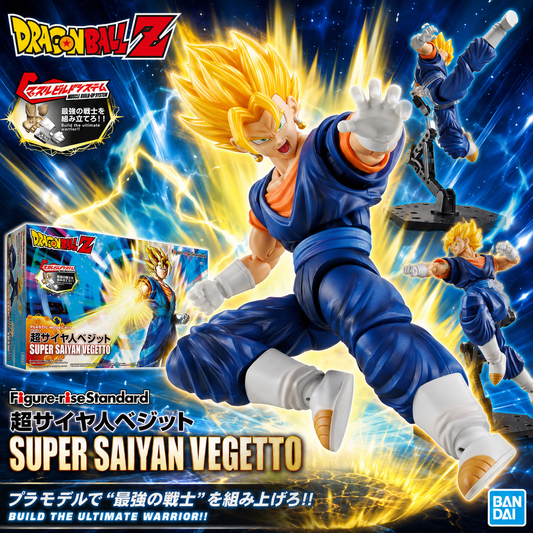 Dragon Ball Building Kits - Figure Risa Standard - Super Saiyan Vegetto - 1:12 scale