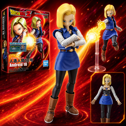 Dragon Ball Building Kits - Figure Rise Standard - Android 18 - 1:12 Scale