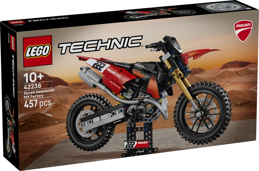 Lego Technic - Ducati Desmo450 MX Factory Motorcycle - (42238)