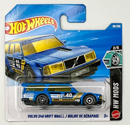 Hot Wheels Basic - Volvo Drift Wagon / Bolide De Dérapage
