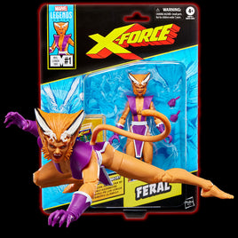 Marvel Legends - Feral, X-Force (Retro Card)