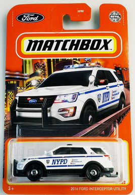 Matchbox - 2016 Ford Interceptor Utility (95/100)