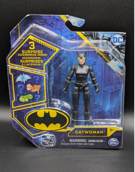 DC 10cm Action Figures With 3 Accessories - Catwoman