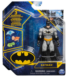 DC 10 cm Action Figures With 3 Accessories - Batman