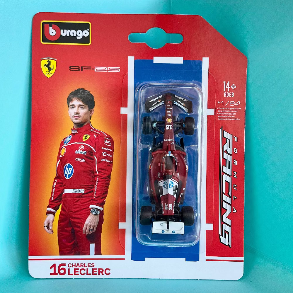 Bburago Ferrari F1 SF-25 2025 - #16 Charles Leclerc