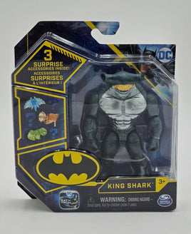 DC 10cm Action Figures With 3 Accessories - King Shark