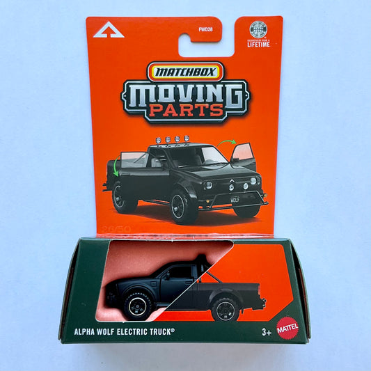 Matchbox Moving Parts - Alpha Wolf Electric Truck
