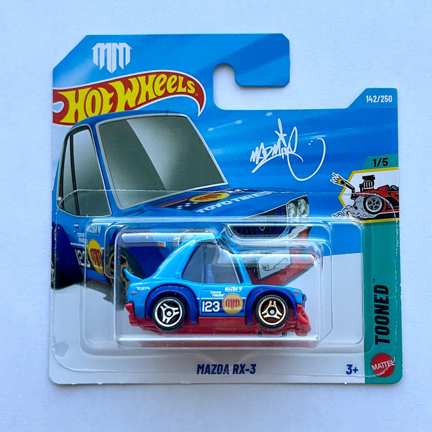 Hot Wheel Basic - Mazda RX-3 Toon'd