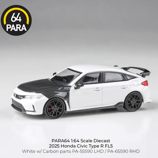 Para64 - 2025 Honda Civic Type R FL5 White w/ Carbon Parts