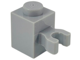 Brick, Modified 1 x 1 with U Clip (Vertical Grip) - Solid Stud ( 4 in a box)