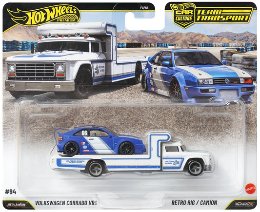 Team Transport - Volkswagen Corrado VR6 & Retro Rig / Camion