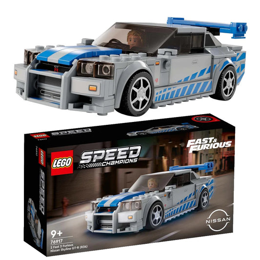 Lego - 2 Fast 2 Furious Nissan Skyline GT-R (R34) - (76917)