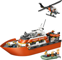 Lego - Coast Guard Rescue Boat And Helicopter - (60504)