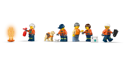 Lego - Coast Guard Rescue Boat And Helicopter - (60504)