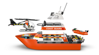 Lego - Coast Guard Rescue Boat And Helicopter - (60504)