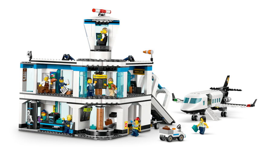 Lego - Airport With Airplane - (60502)