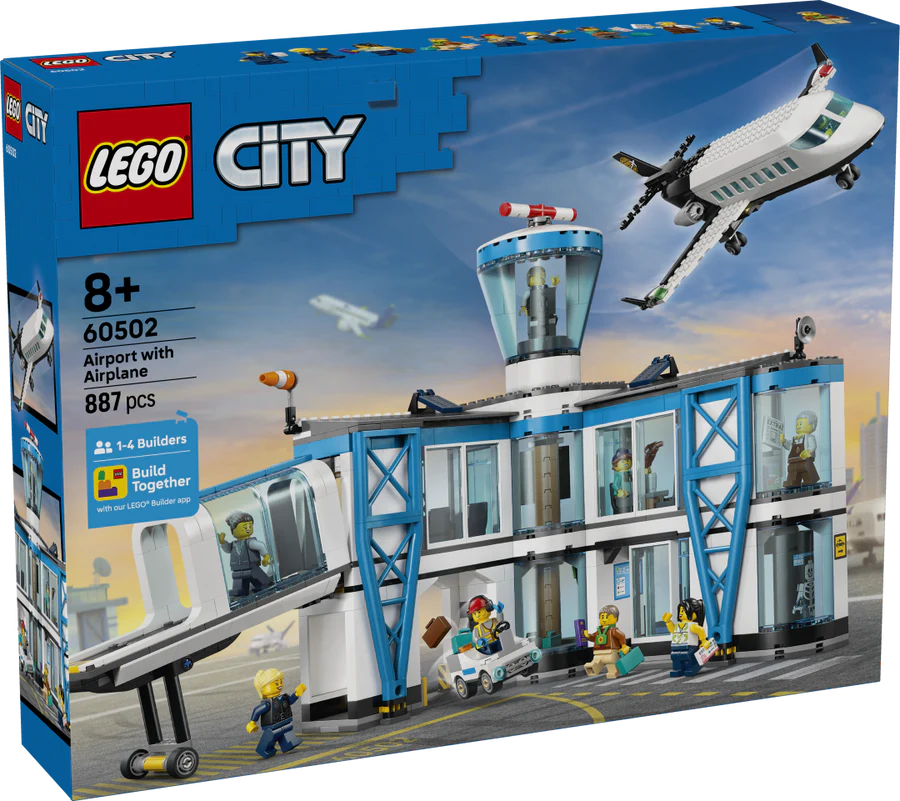 Lego - Airport With Airplane - (60502)
