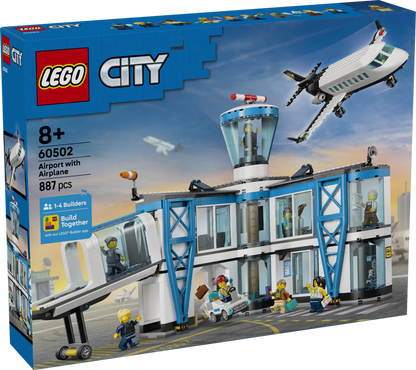 Lego - Airport With Airplane - (60502)