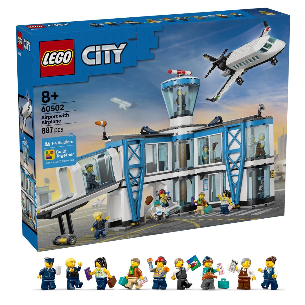 Lego - Airport With Airplane - (60502)