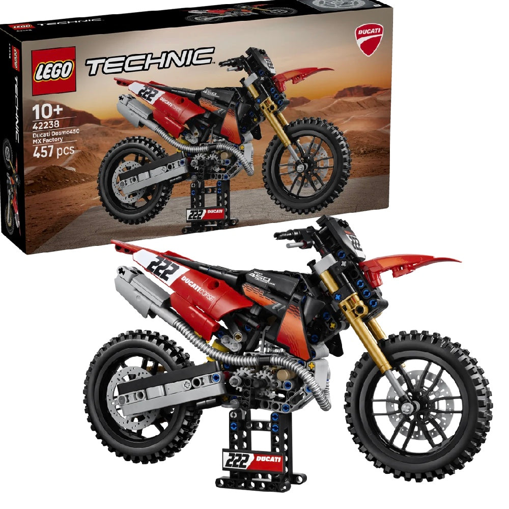 Lego Technic - Ducati Desmo450 MX Factory Motorcycle - (42238)