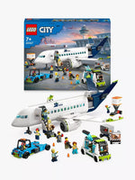 LEGO City Passenger Aeroplane 60367 Building Toy Set (930 Pieces)