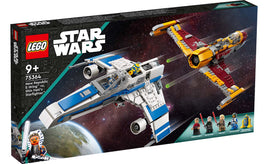 LEGO Star Wars New Republic E-Wing vs. Shin Hati’s Starfighter 75364 Building Toy Set (1,056 Pieces)