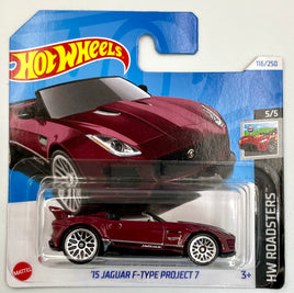 Hot Wheels Basic - 15 Jaguar F-Type Project 7