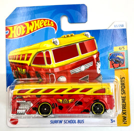 Hot Wheels Xtreme Sports Surfin' School Bus - Red