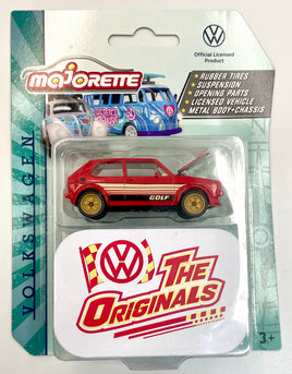 Majorette - Volkswagen Golf MK 1 Red & Checkered