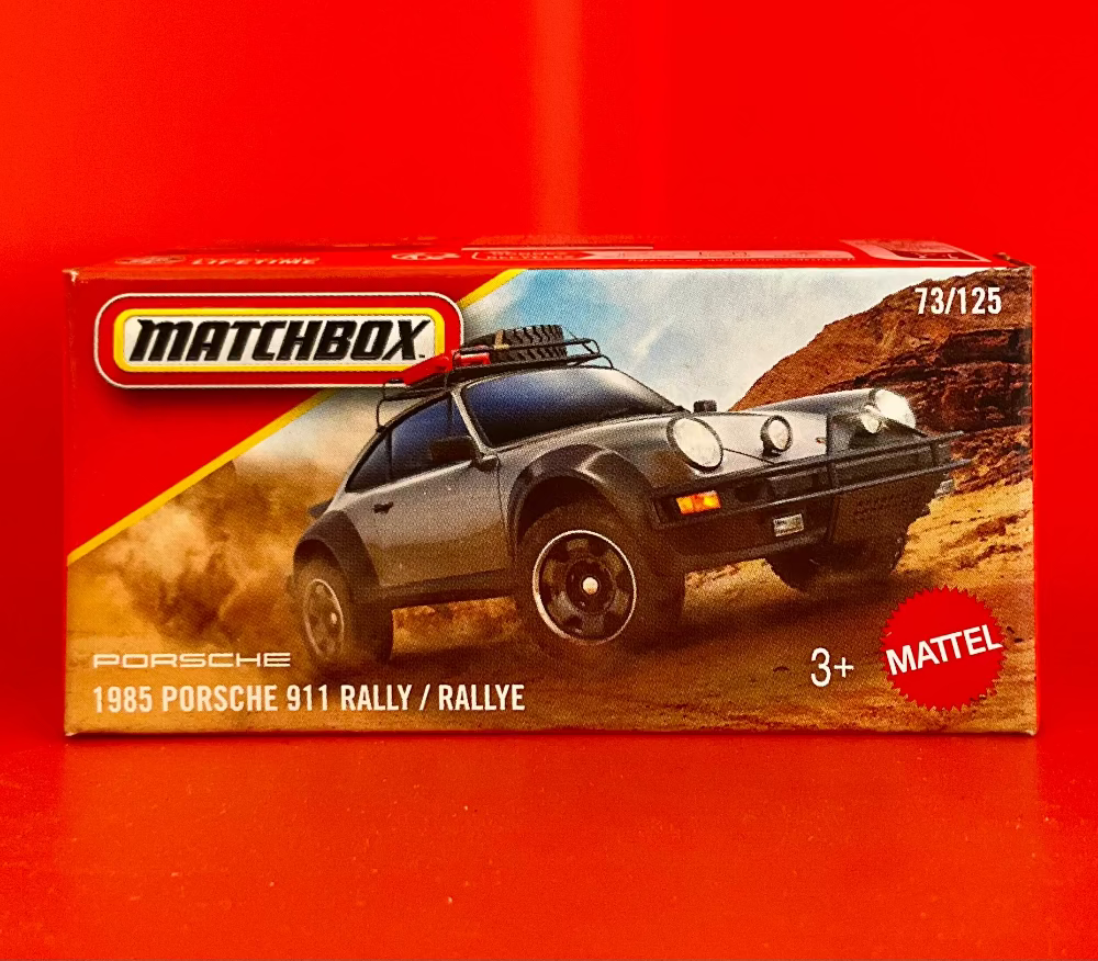 Matchbox - 1985 Porsche 911 Rally / Rallye