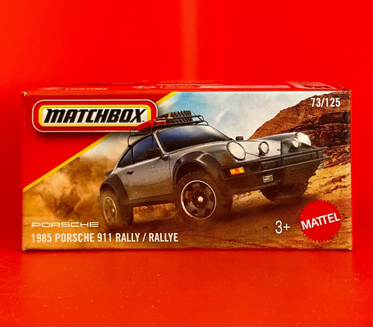 Matchbox - 1985 Porsche 911 Rally / Rallye