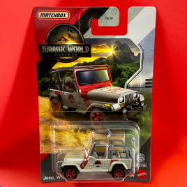 Matchbox - Jeep Wrangler (#18) (Jurassic World)