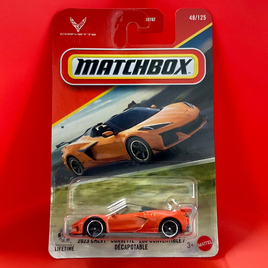 Matchbox - 2023 Chevy Corvette ZO6 Convertible Decapotable
