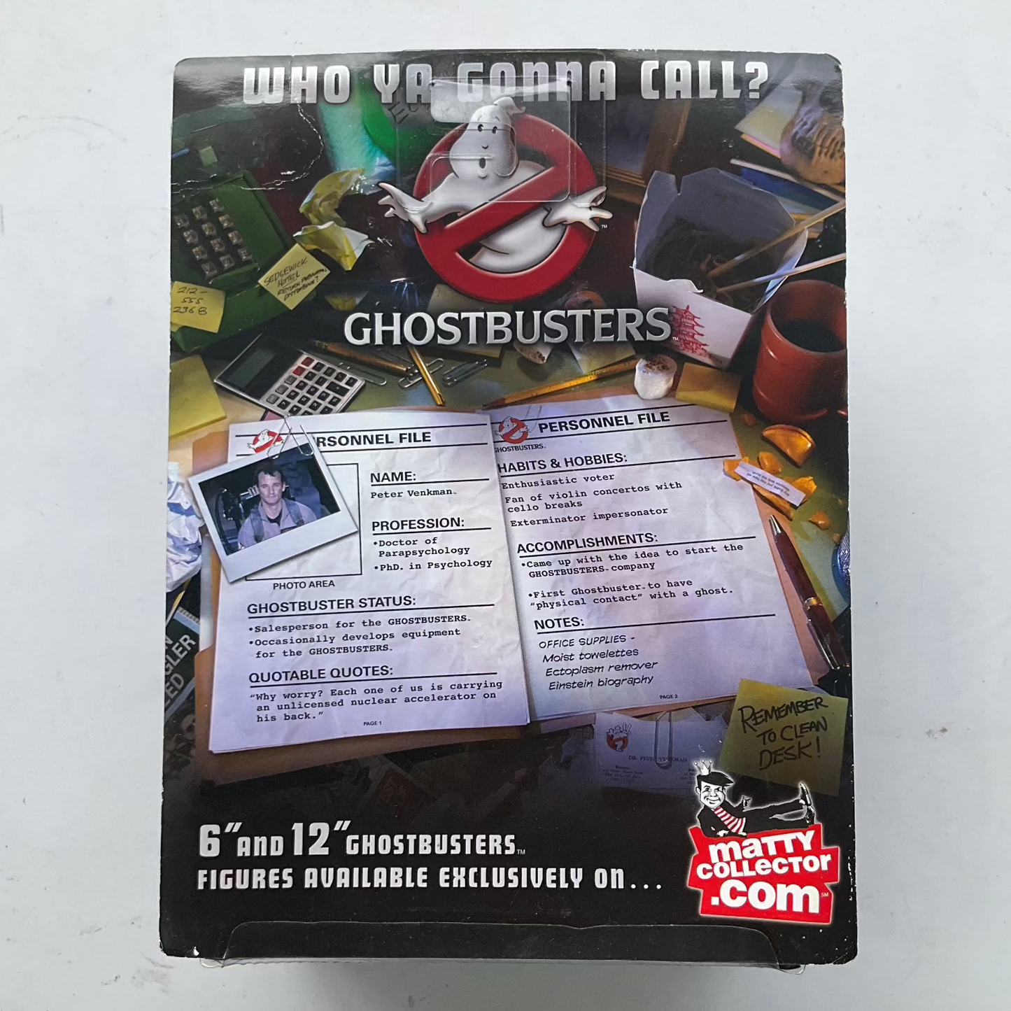 GhostBusters - Peter Venkman (Pre-owned, sealed)