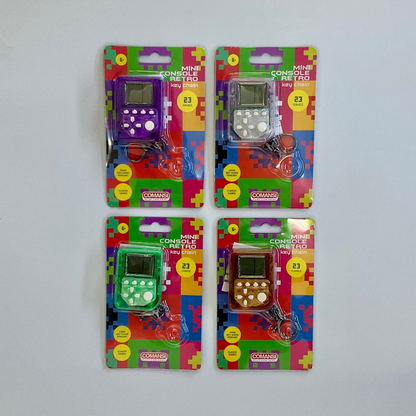 Retro Mini Gamer Keychains