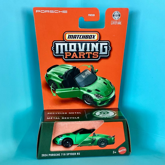 Moving Parts - 2024 Porsche 718 Spyder RS