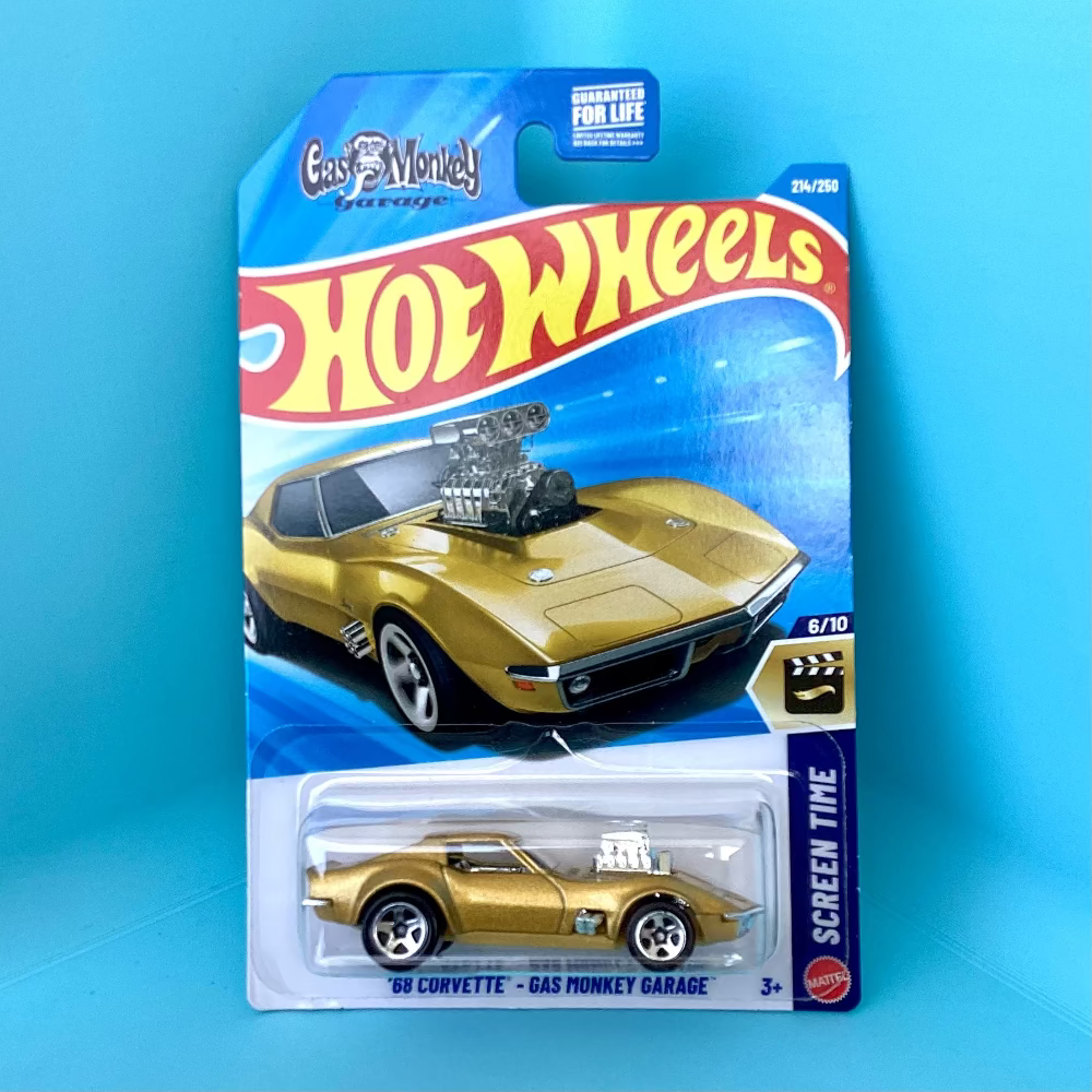Hot Wheel Basic - '68 Corvette - Gas Monkey Garage