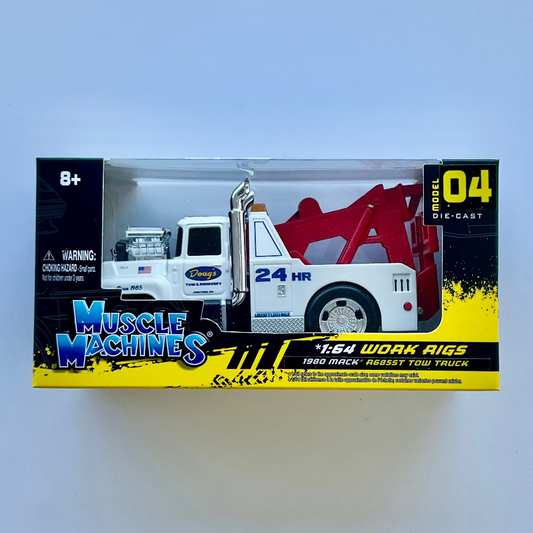 Muscle Machines - 1:64 Work Rigs 1980 Mack R6855T Tow Truck