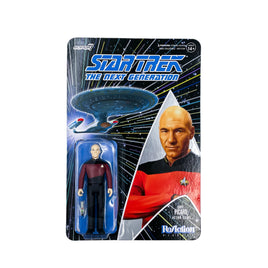 Super 7 - Reaction - Star Trek The Next Generation - Captian Picard Action Figure 3.75”